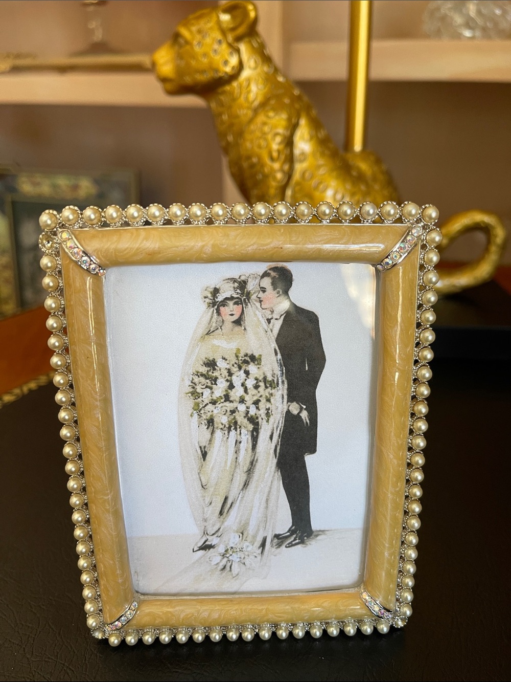 Jay Strongwater EMILIA Duchess wedding photo frame!